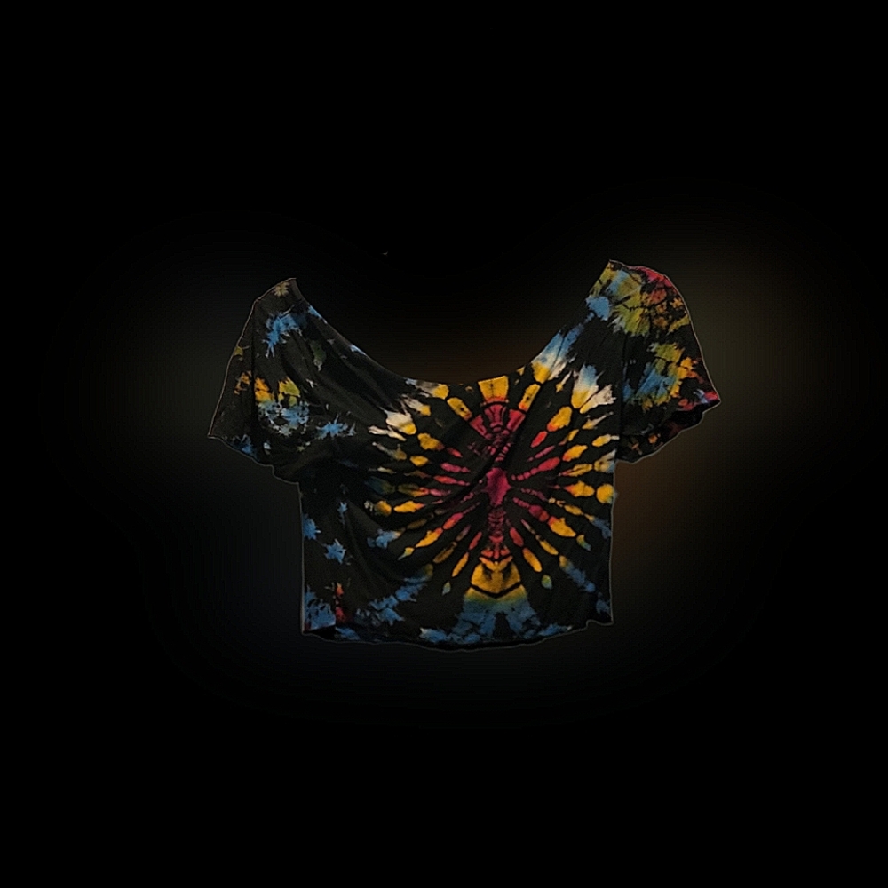 Tie dye babydoll tee from. Woodstock NY size xs/s